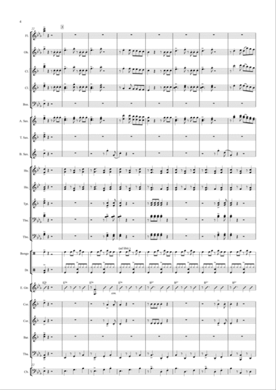 La Cucaracha La Cucaracha Concert Band scores gallery preview page 5
