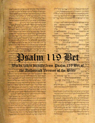 Psalm 119 Bet