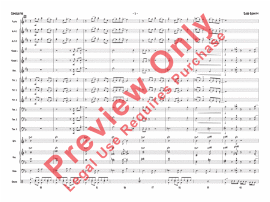 Zero Gravity Jazz Ensemble scores gallery preview page 8