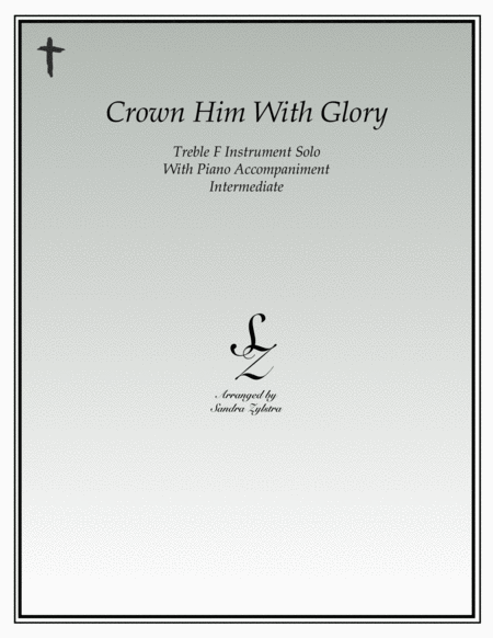 Crown Him With Glory (treble F instrument solo) image number null