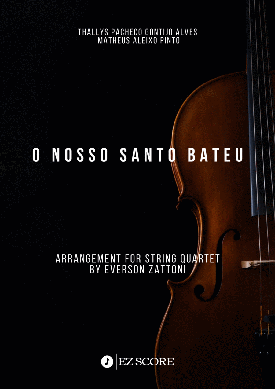 O Nosso Santo Bateu Piano, Vocal, Guitar scores gallery preview page 1