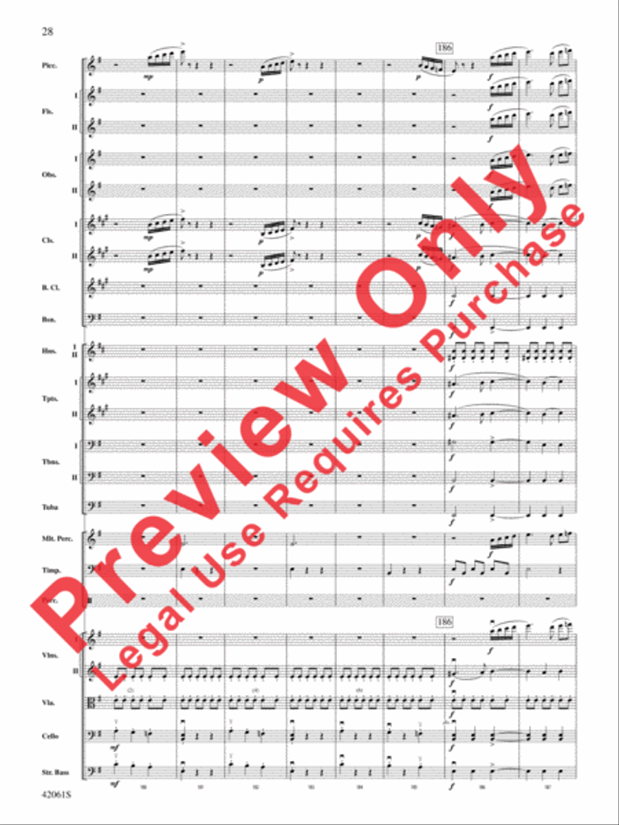South County Sketches Full Orchestra scores gallery preview page 29