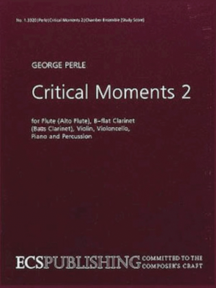 Critical Moments 2 (parts)