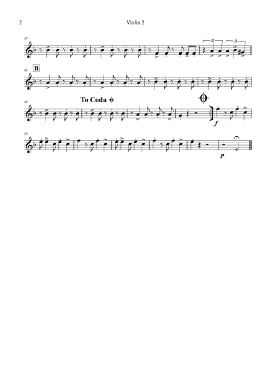 La Paloma - Spanish Habanera - String Quartet String Quartet scores gallery preview page 5