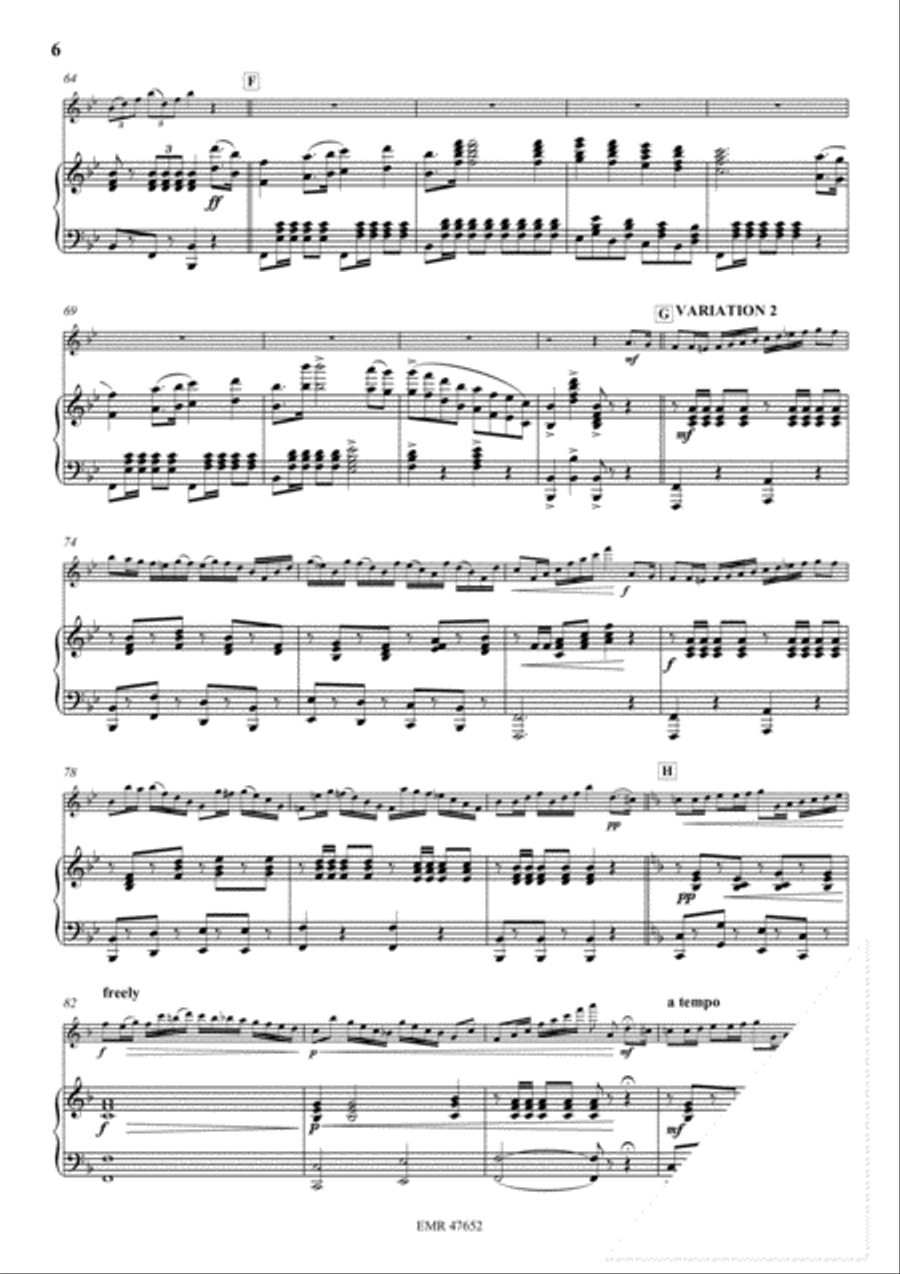 Air Varie Flute Solo scores gallery preview page 7