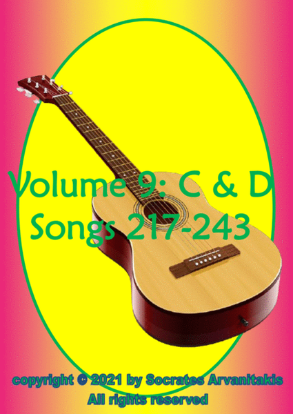 Folk Songs For Classical Guitar - Volume 9 (Songs 217-243) image number null