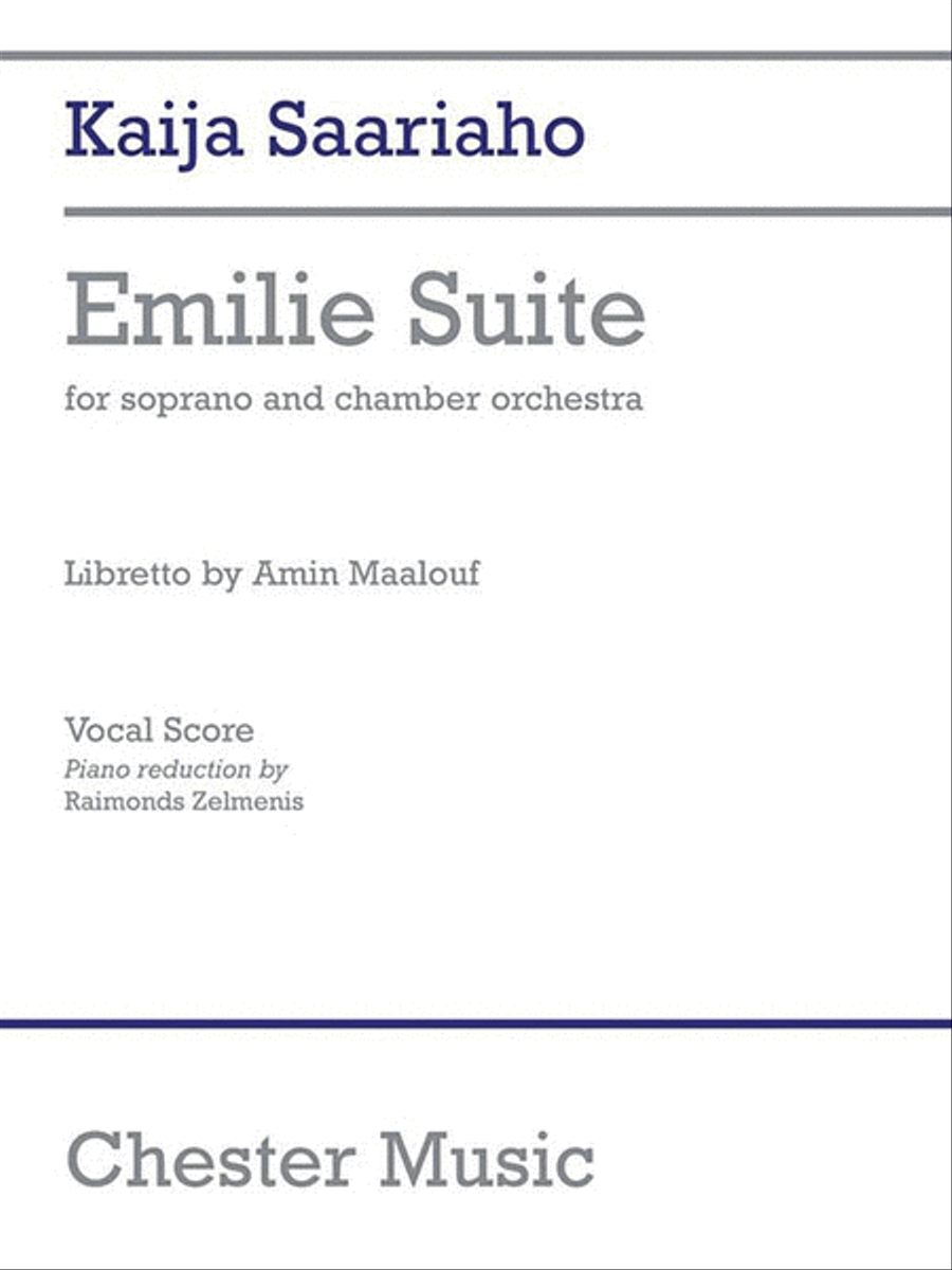 Emilie Suite Voice scores gallery preview page 1