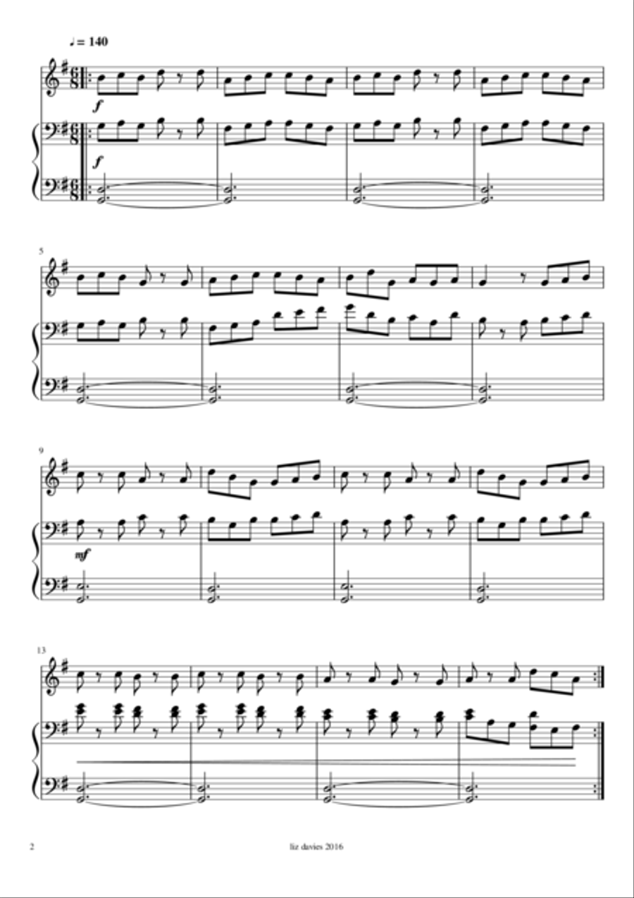 Jolly Jig Jolly Jig Flute Solo scores gallery preview page 2