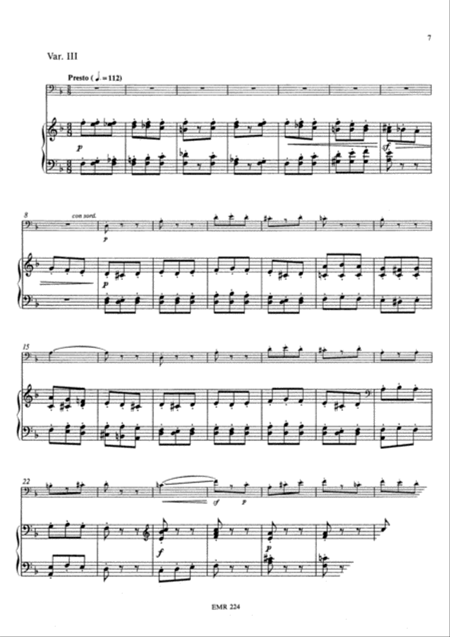 Zurcher Marsch Piano Accompaniment scores gallery preview page 7