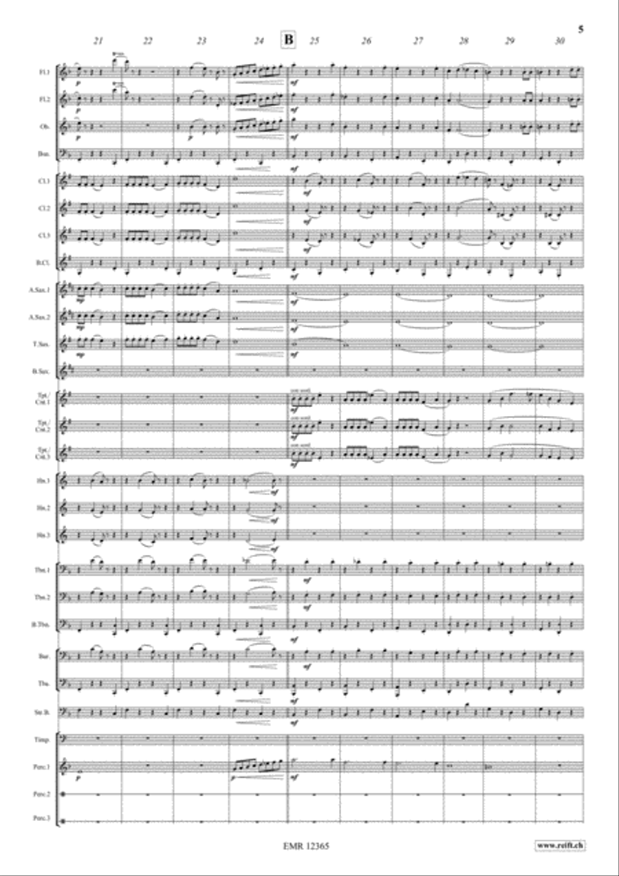 Tangled Concert Band scores gallery preview page 5
