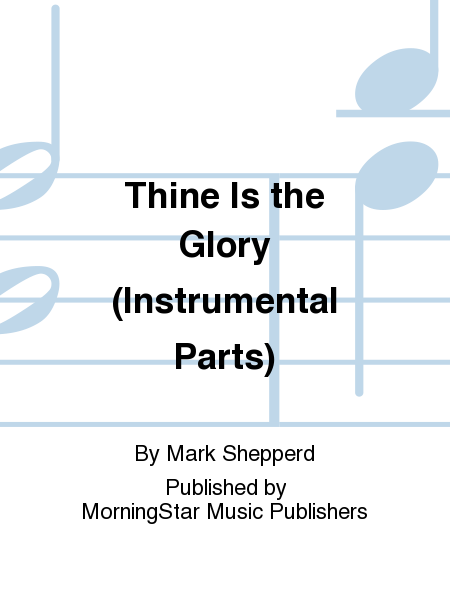 Thine Is the Glory (Instrumental Parts) image number null