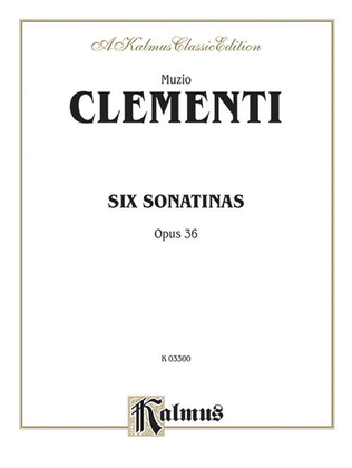 Book cover for Six Sonatinas, Op. 36