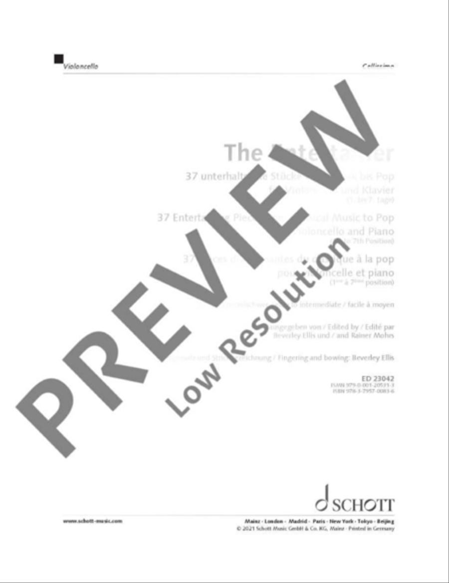 The Entertainer Piano Accompaniment scores gallery preview page 2