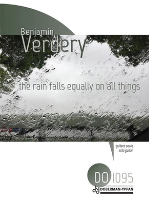 the rain falls equally on all things
