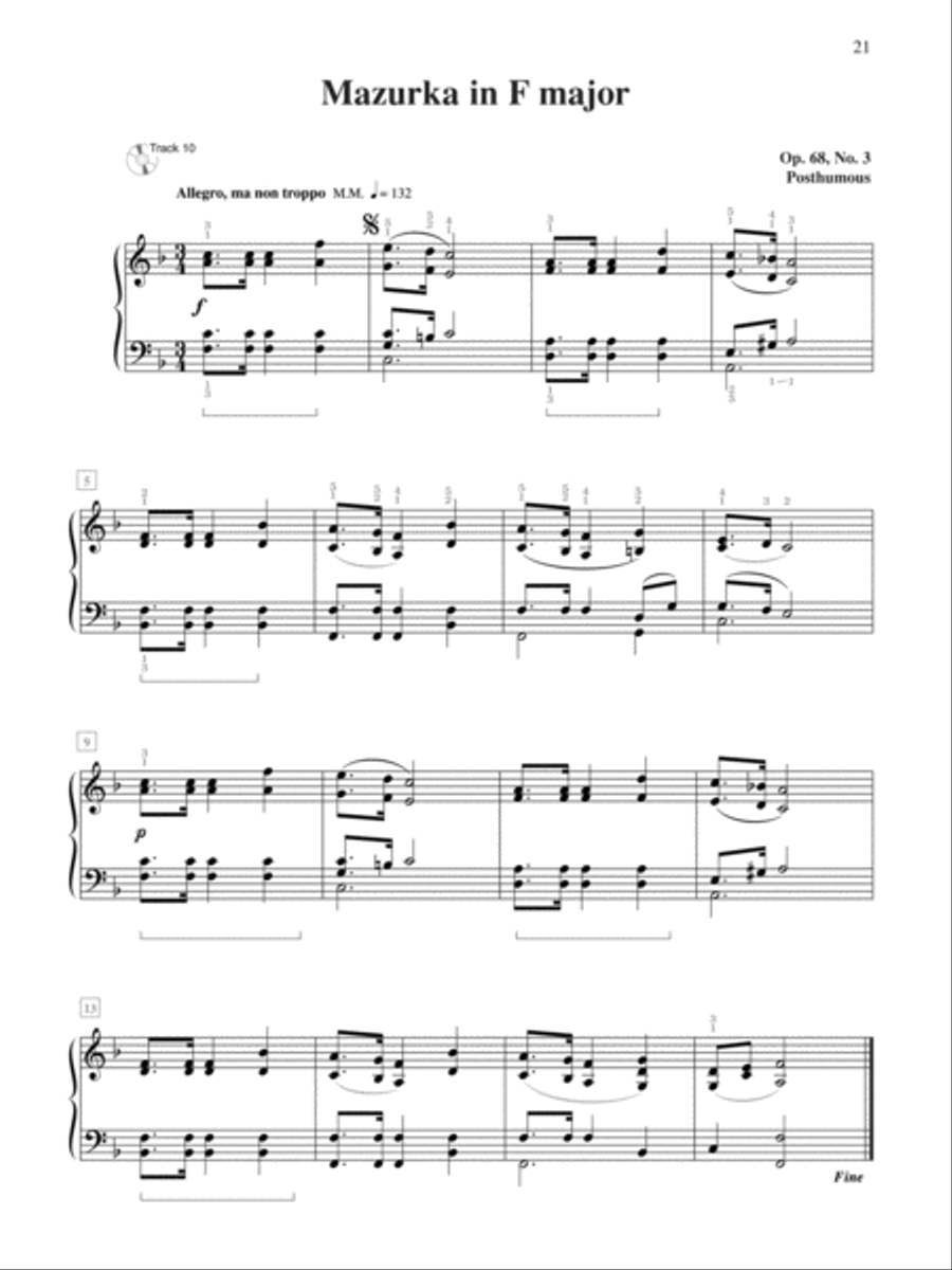 Chopin -- First Book for Pianists Piano Solo scores gallery preview page 7
