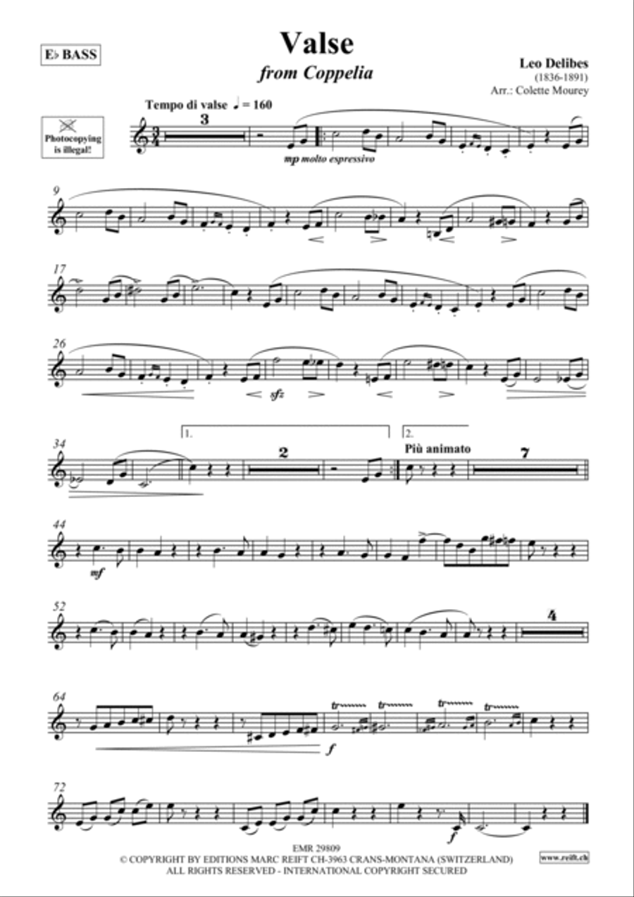 Valse Guitar scores gallery preview page 2