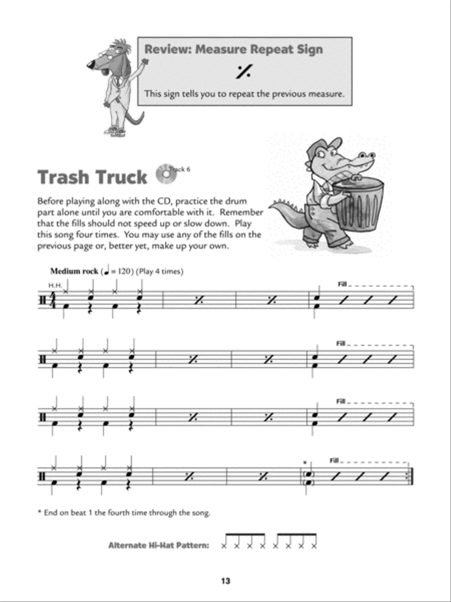 Alfred's Kid's Drum Course, Book 2 Snare Drum scores gallery preview page 9