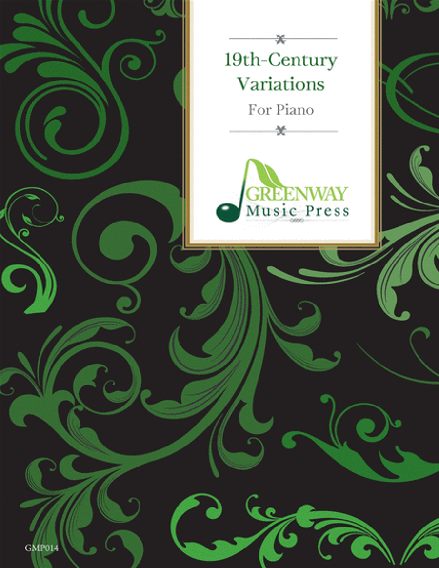 19th-Century Variations for Piano Piano Solo scores gallery preview page 1