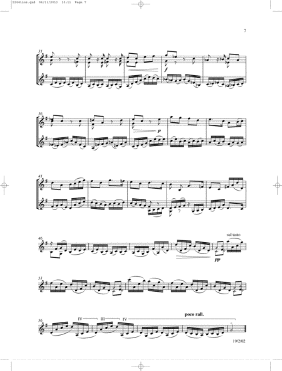 Fifteen Fugues Fifteen Fugues Small Ensemble scores gallery preview page 2