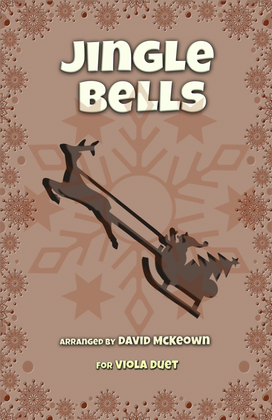 Jingle Bells, Jazz Style, for Viola Duet