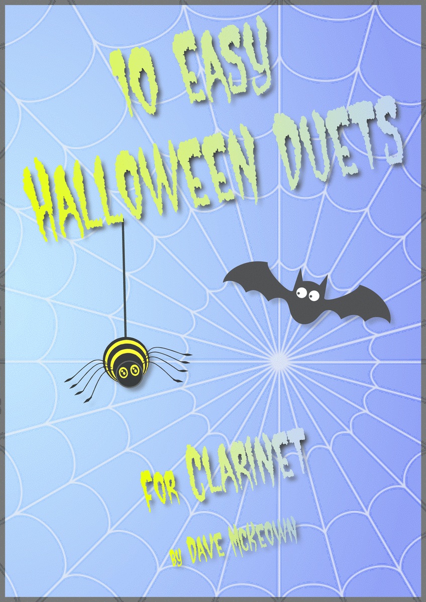 10 Easy Halloween Duets for Clarinet