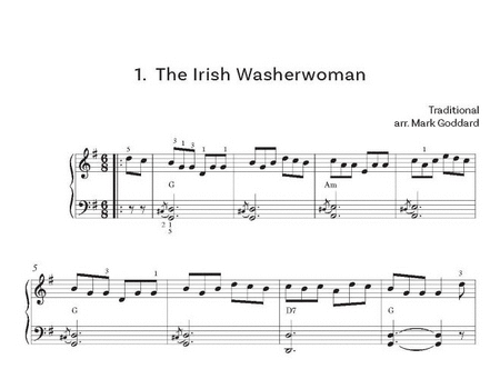 Simplest Irish Folk Music. Piano