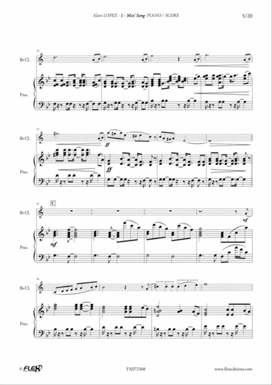 Clarinet'Again - Level 3 - Volume 1 B-Flat Clarinet scores gallery preview page 5