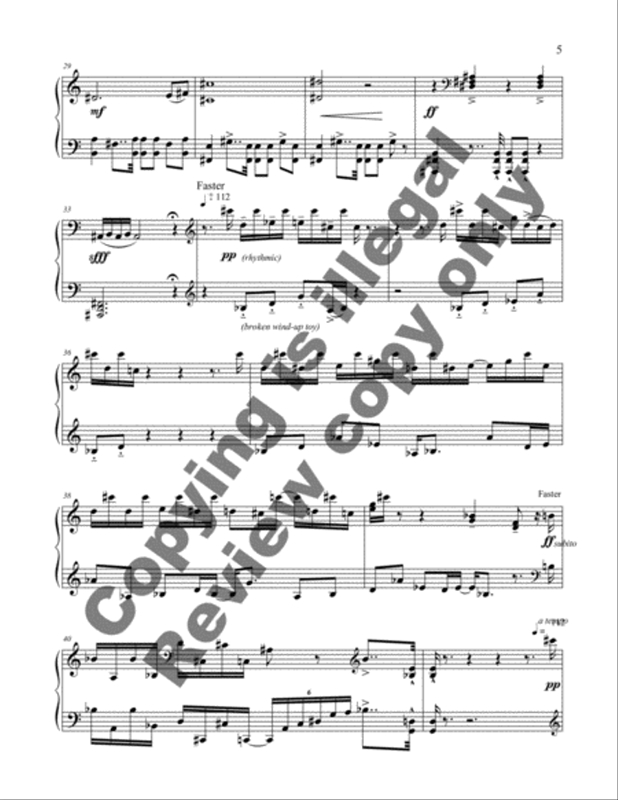 U-Don Rock U-Don Rock Piano Solo scores gallery preview page 10