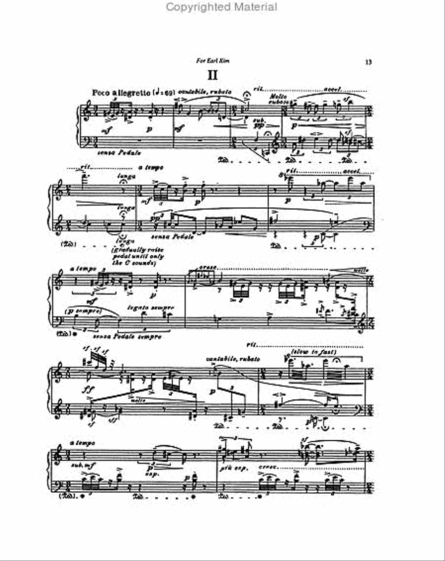 David Del Tredici – Piano Album Piano Solo scores gallery preview page 4