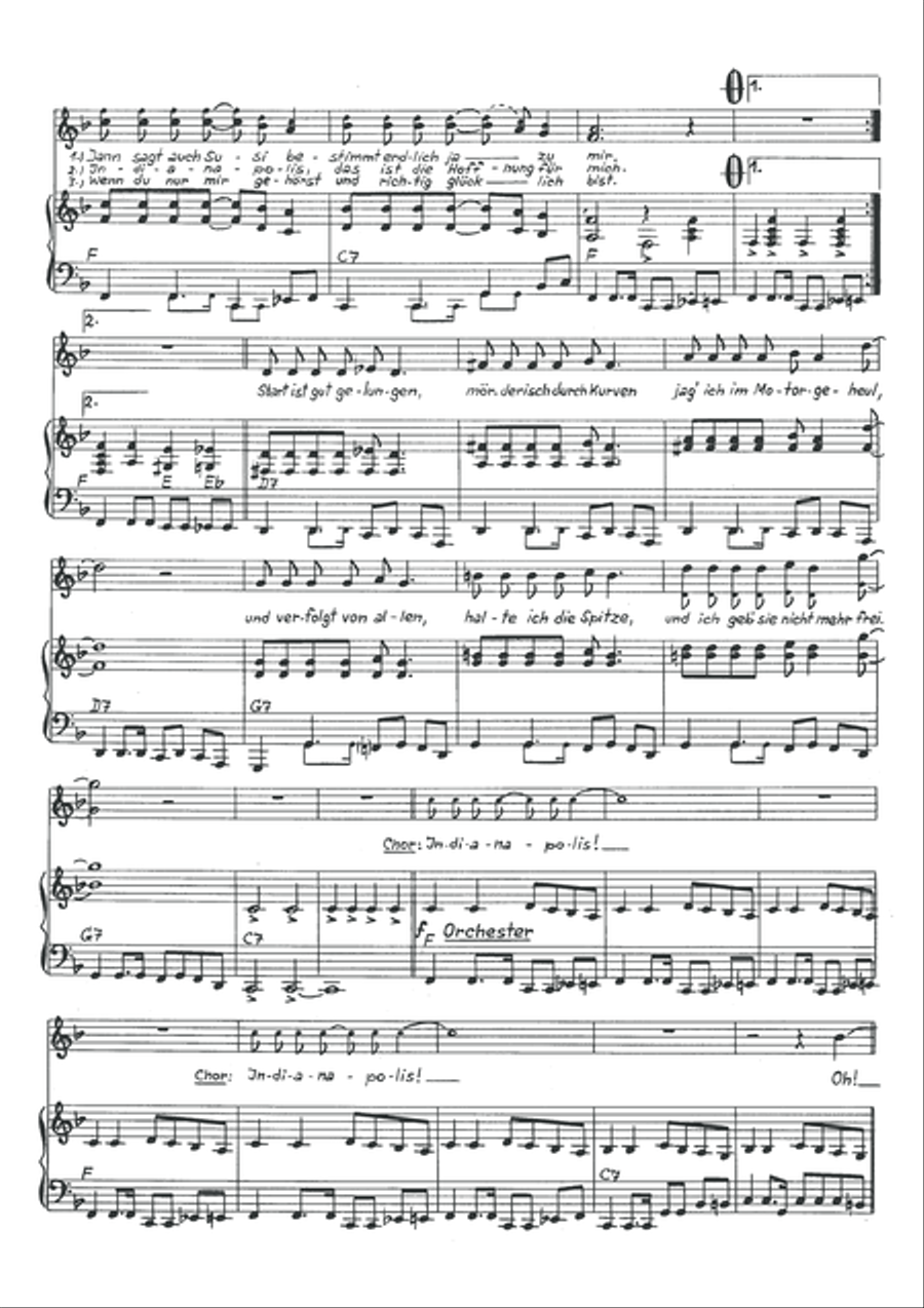 Indianapolis Piano, Vocal scores gallery preview page 4