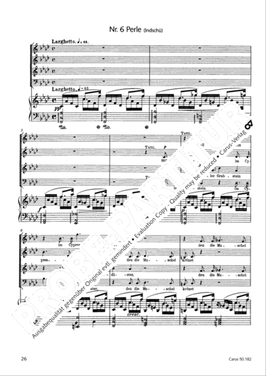 Vom Goldenen Horn 4-Part scores gallery preview page 29