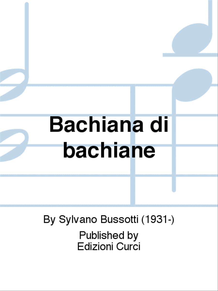 Bachiana di bachiane Violin Solo scores gallery preview page 1