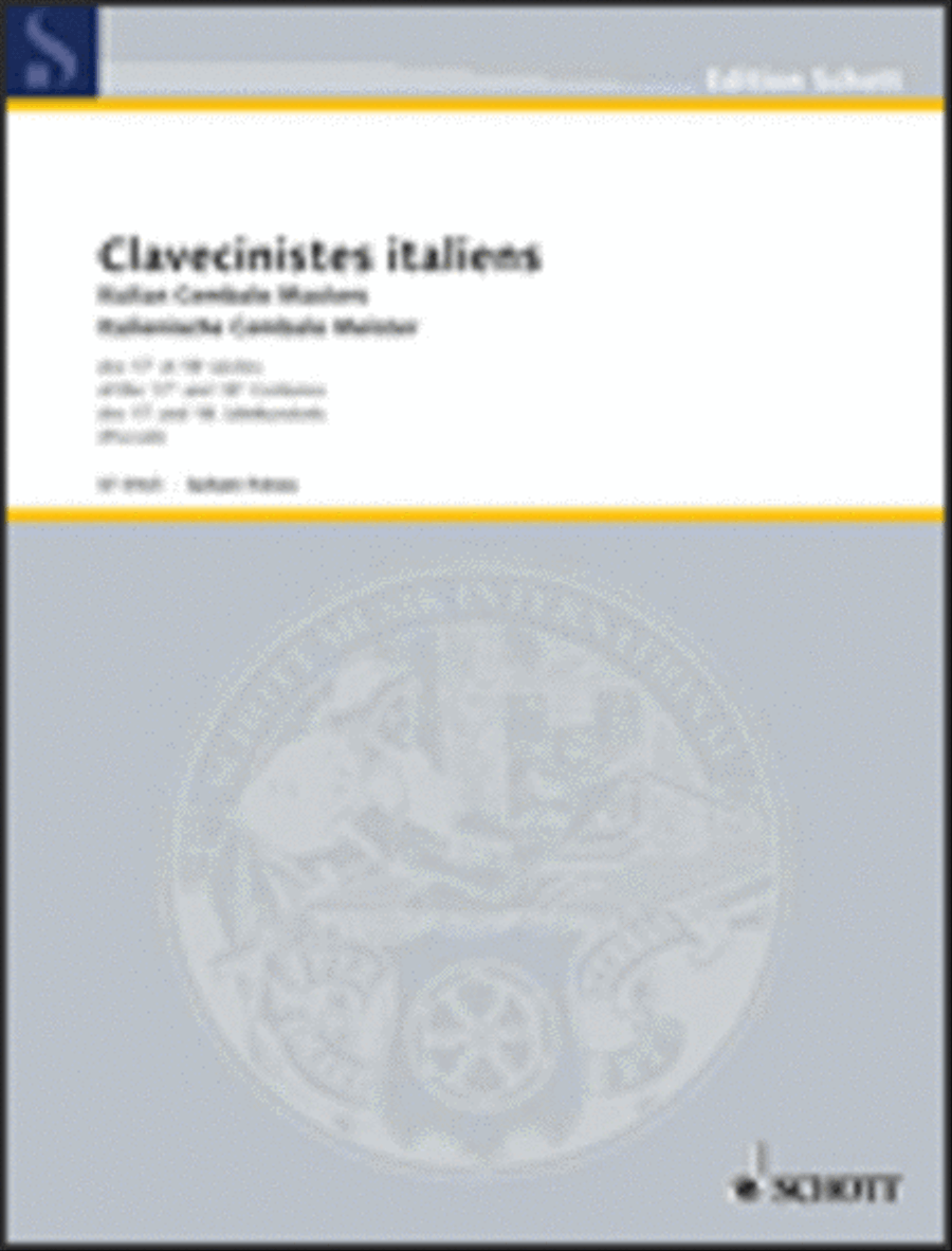 Clavecinistes Italiens du XVIIIe Siecle Piano Solo scores gallery preview page 1