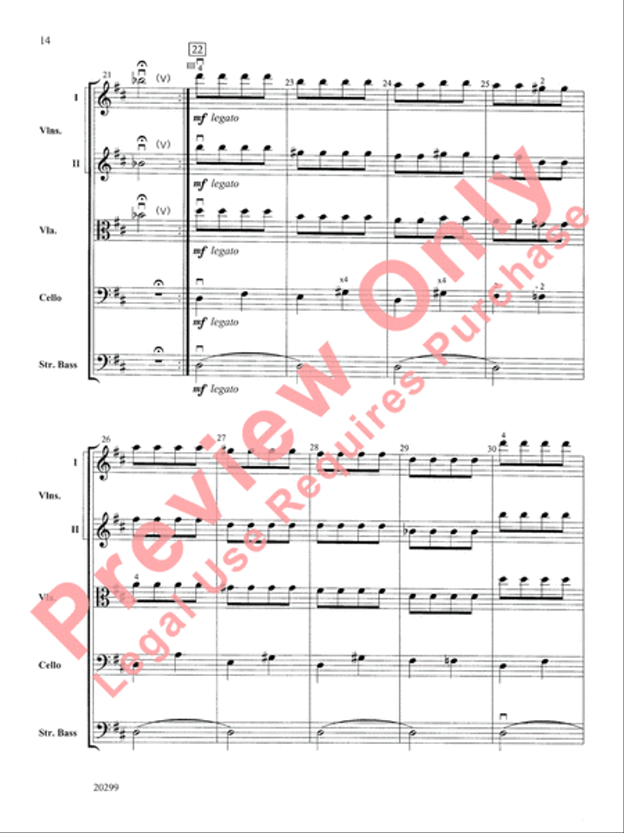Pictures at an Exhibition, Selections from String Orchestra scores gallery preview page 15