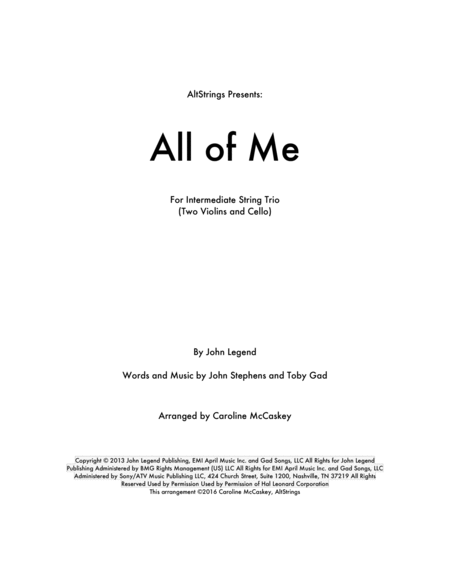 All Of Me