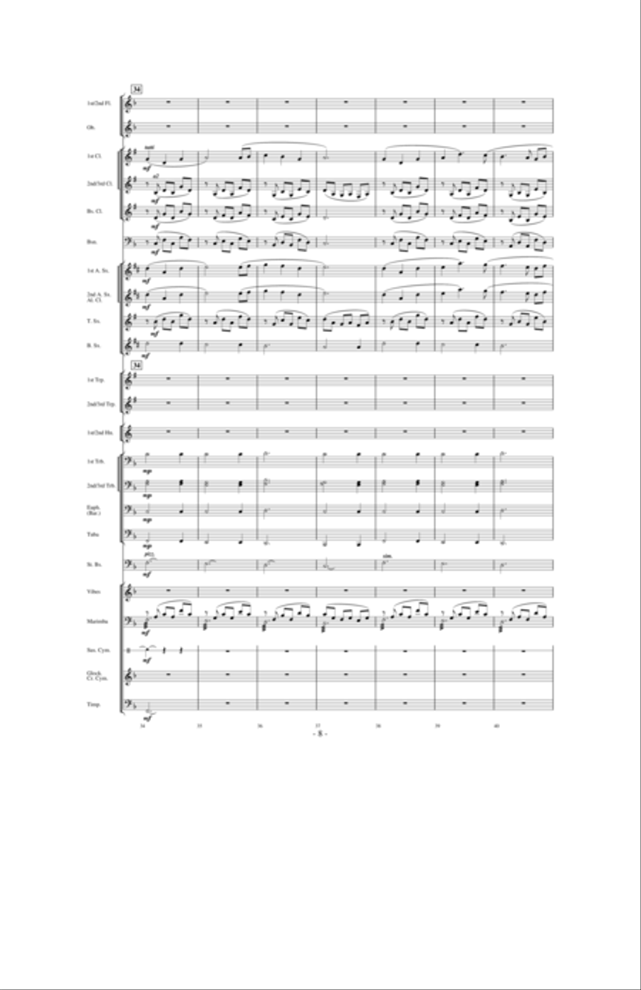 Heaven's Light Concert Band scores gallery preview page 7