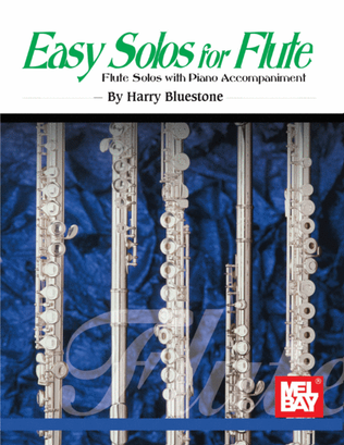 Book cover for Easy Solos For Flute Flute Solos with Piano Accompaniment