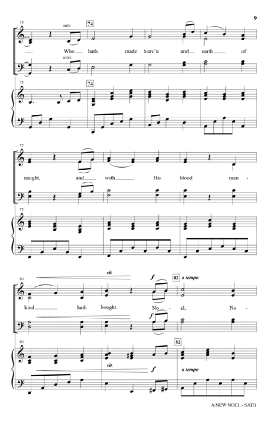 A New Noel 4-Part scores gallery preview page 7