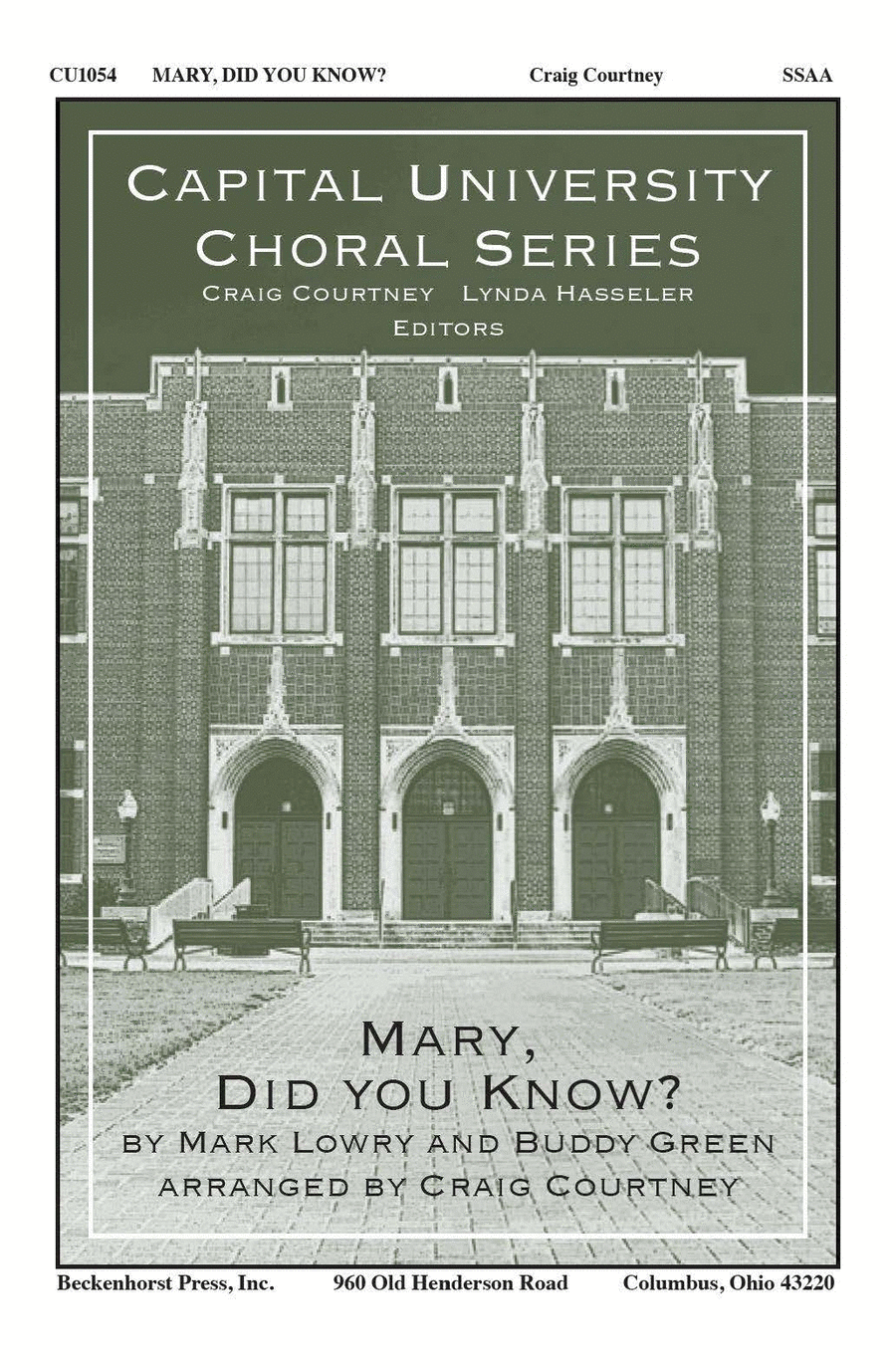 Mary, Did You Know? - SSAA SSAA scores gallery preview page 1