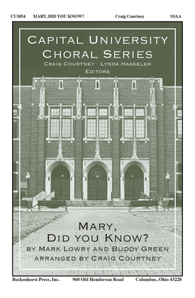 Mary, Did You Know? SSAA