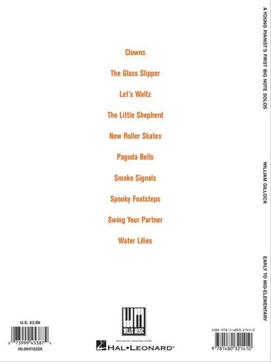 A Young Pianist's First Big Note Solos Piano Method scores gallery preview page 6