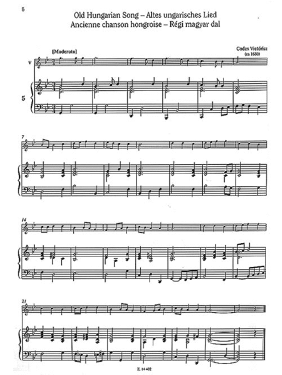 Repertoire for Music Schools Piano Accompaniment scores gallery preview page 2
