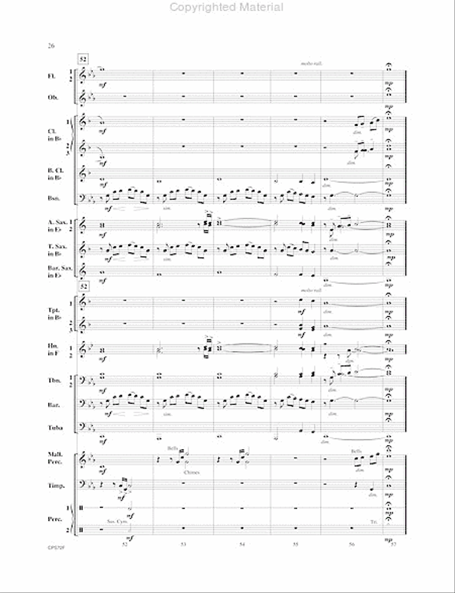 Trilogy Trilogy Concert Band scores gallery preview page 27