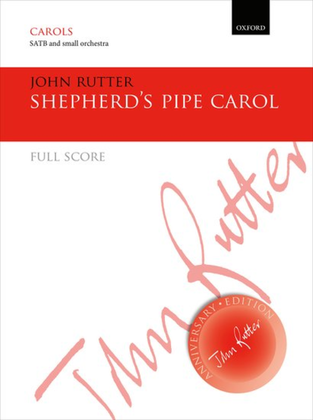 Book cover for Shepherd's Pipe Carol