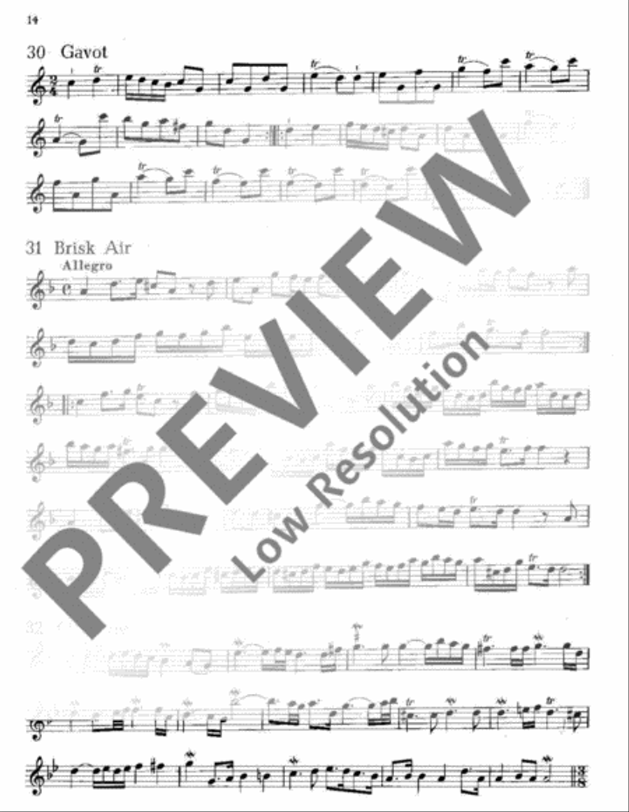 The Flute Master Flute scores gallery preview page 15