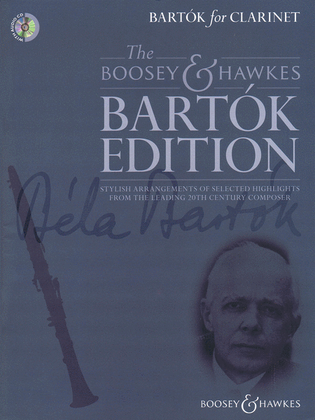 Book cover for Bartok for Clarinet