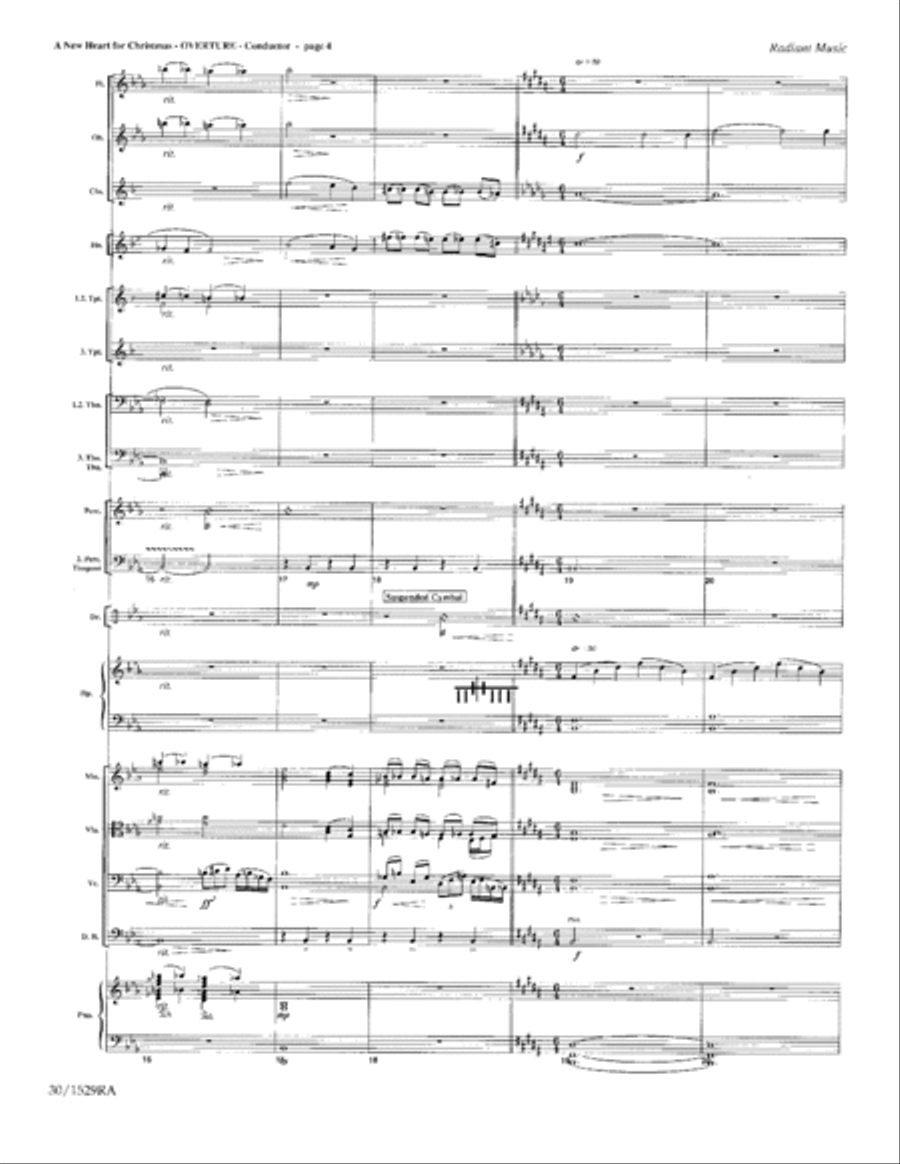 A New Heart for Christmas - Orchestration Choir scores gallery preview page 5