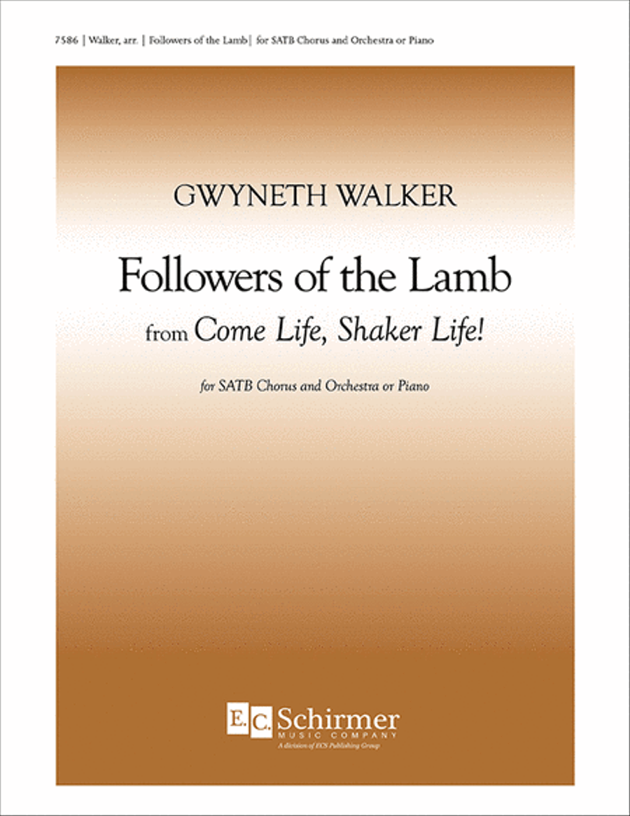 Come Life, Shaker Life! 3. Followers of the Lamb 4-Part scores gallery preview page 1