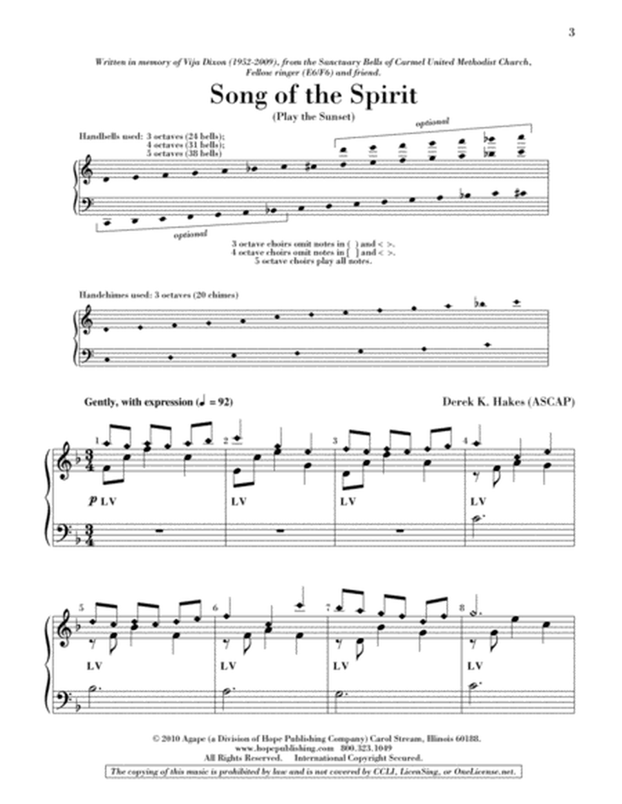 Song of the Spirit (Play the Sunset) image number null