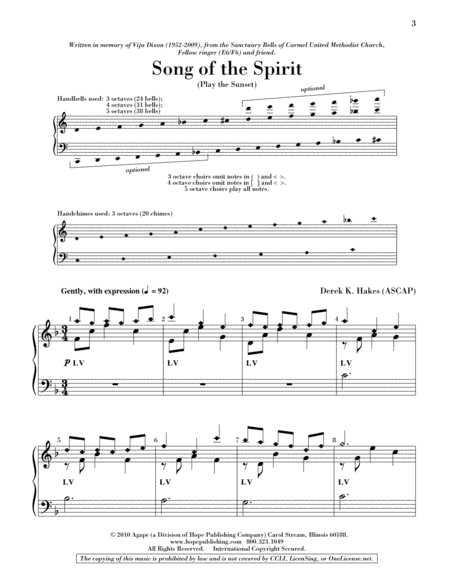 Song of the Spirit (Play the Sunset) image number null